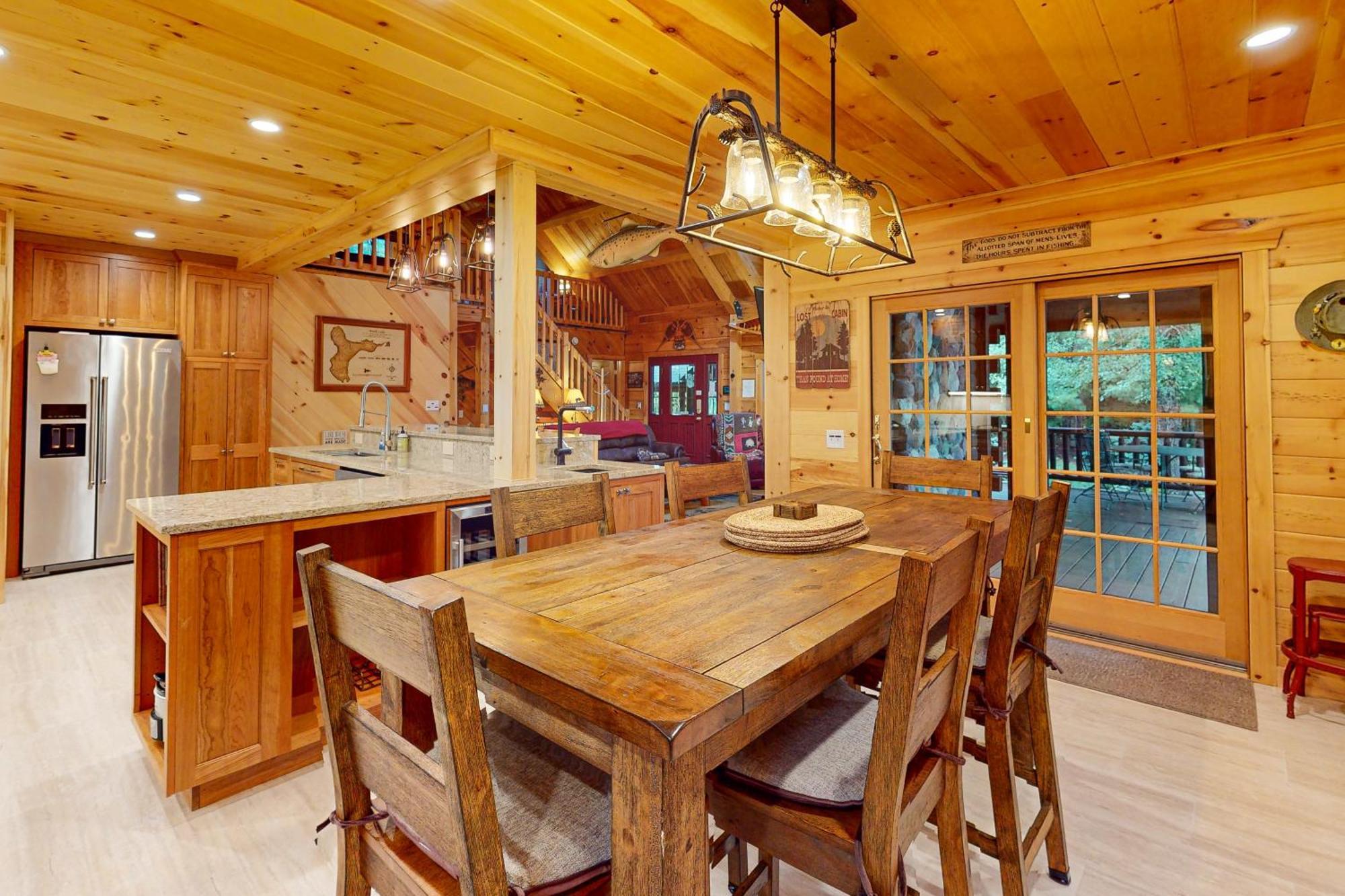 The Lodge On Booth Lake - 2 Bed 2 Bath Vacation Home In Minocqua Lac Du Flambeau المظهر الخارجي الصورة