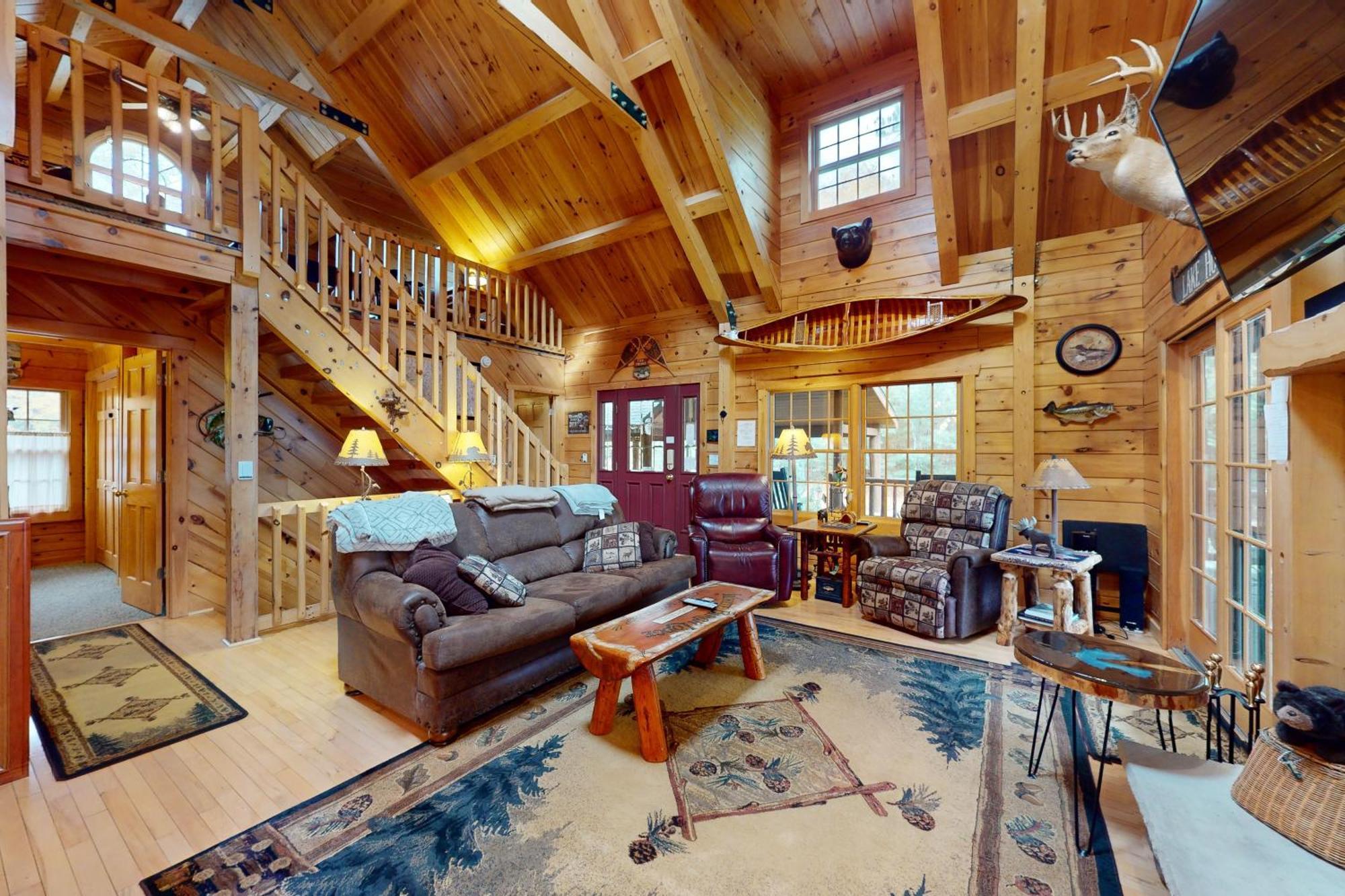 The Lodge On Booth Lake - 2 Bed 2 Bath Vacation Home In Minocqua Lac Du Flambeau المظهر الخارجي الصورة